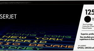 HP 125A Black Original LaserJet Toner Cartridge