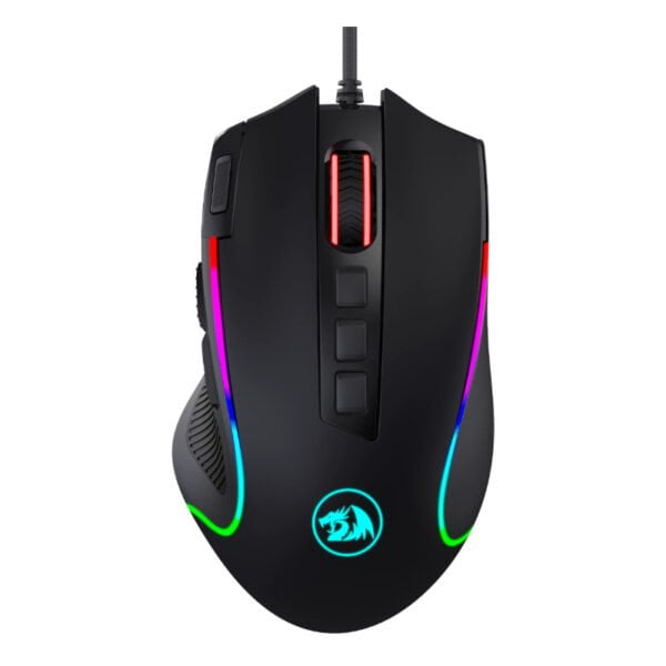 Get high performance and durability with the Redragon M612 Predator Wired RGB Gaming Mouse. It features an ergonomic design