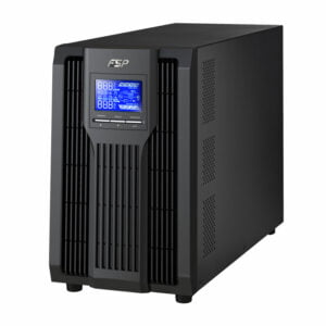 The FSP Champ range of UPS devices is the high-density version of the double-conversion online UPS with an output power factor that reaches 0.9 and features an ECO mode for energy saving.