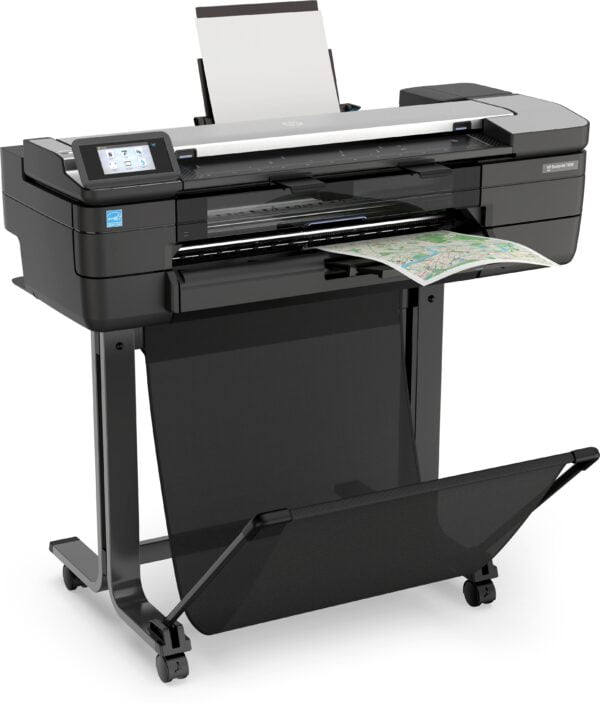 HP Designjet T830 24-in Multifunction Printer large format printer Wi-Fi Inkjet Colour 2400 x 1200 DPI 610 x 1897 mm Ethernet LAN connection