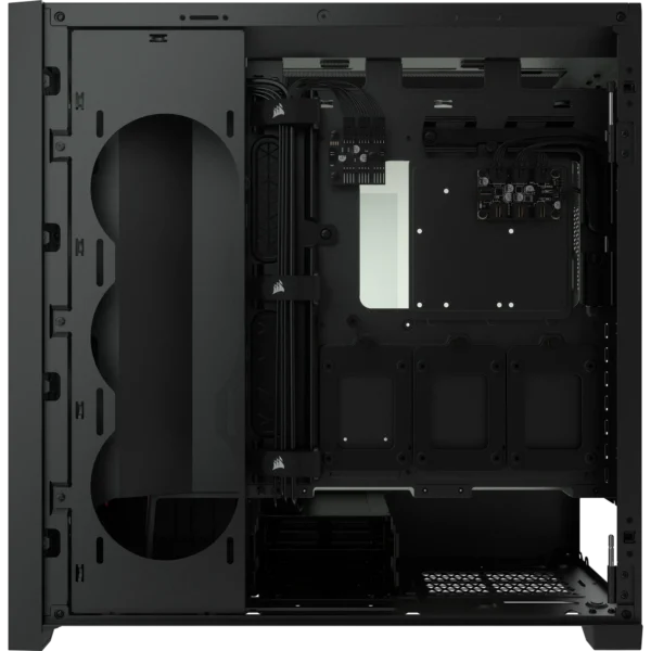 5000X RGB Black Tempered Glass Mid-Tower; 2x 3.5'' |  4x 2.5'' Drive Bays; Up to 360mm Radiator compatible; 3x 120mm fan incl - Image 21
