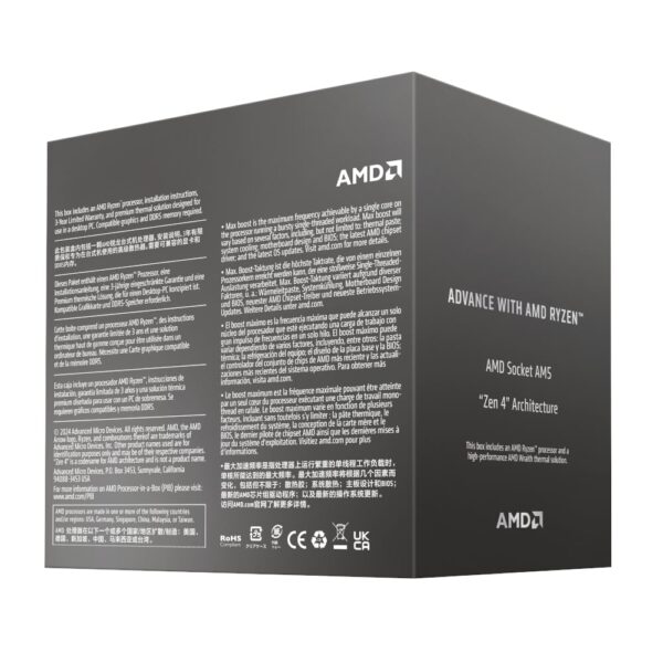 AMD RYZEN 7 8700F 8-Core 4.1GHZ AM5 CPU - Image 4