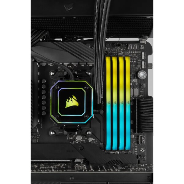 Corsair VENGEANCE RGB RS 8GB (1x8GB) DDR4 3600MHz C18 Memory Module - Black - Image 7