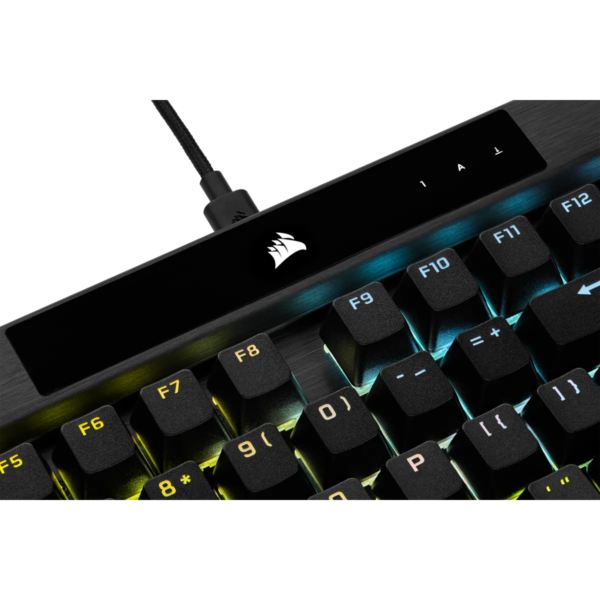 Corsair K70 PRO RGB Optical-Mechanical Gaming Keyboard - Corsair OPX switches - Black - Image 2