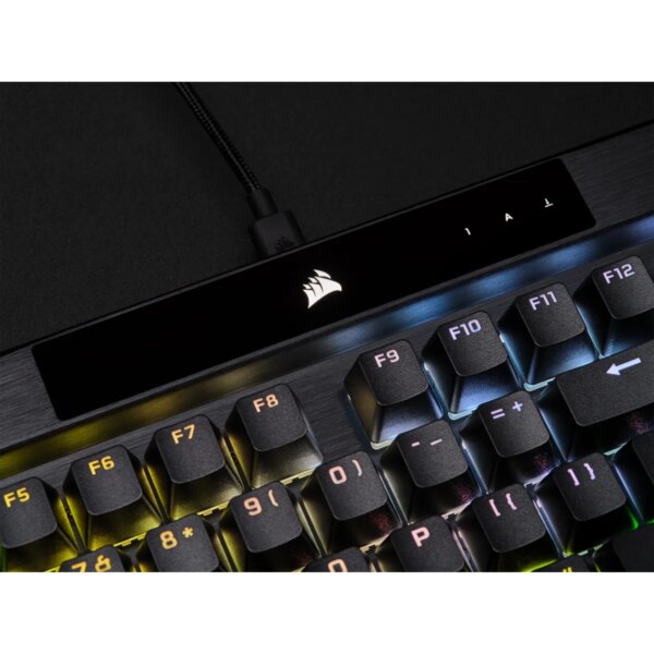 Corsair K70 PRO RGB Optical-Mechanical Gaming Keyboard - Corsair OPX switches - Black - Image 29