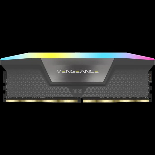 Corsair VENGEANCE RGB DDR5 32GB (2 x 16GB) DDR5 5200 CL40-40-40-77 1.25V Intel XMP & AMD EXPO - GREY. - Image 5