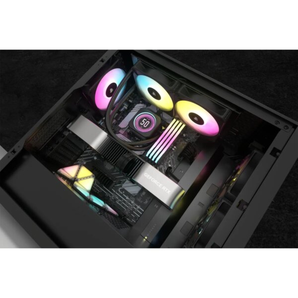 Corsair iCUE H100i ELITE LCD XT 240mm Liquid CPU Cooler AMD: AM5; AM3/4; sTRX4; sTR4 | Intel LGA: 1700/1851; 115X; 1200; 2011 - Image 11