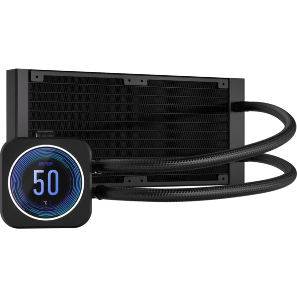 Corsair iCUE H100i ELITE LCD XT 240mm Liquid CPU Cooler AMD: AM5; AM3/4; sTRX4; sTR4 | Intel LGA: 1700/1851; 115X; 1200; 2011 - Image 20