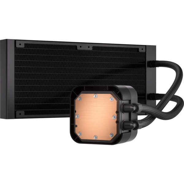 Corsair iCUE H100i ELITE LCD XT 240mm Liquid CPU Cooler AMD: AM5; AM3/4; sTRX4; sTR4 | Intel LGA: 1700/1851; 115X; 1200; 2011 - Image 2