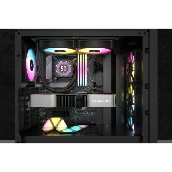 Corsair iCUE H100i ELITE LCD XT 240mm Liquid CPU Cooler AMD: AM5; AM3/4; sTRX4; sTR4 | Intel LGA: 1700/1851; 115X; 1200; 2011 - Image 7