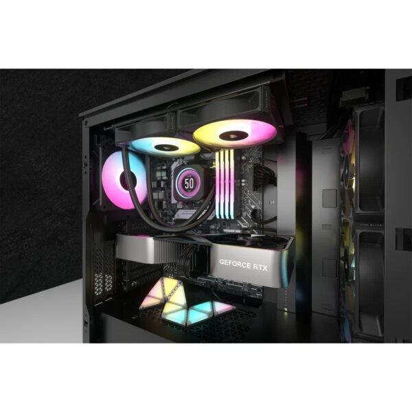 Corsair iCUE H100i ELITE LCD XT 240mm Liquid CPU Cooler AMD: AM5; AM3/4; sTRX4; sTR4 | Intel LGA: 1700/1851; 115X; 1200; 2011 - Image 17