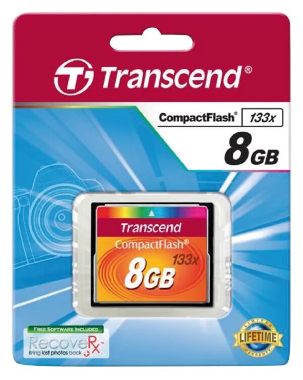 TRANSCEND 8GB COMPACT FLASH 133X - Image 9