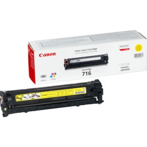 CANON-TONER-CRG 716 Y-LBP5050 / LBP5050N / MF8030CN / MF8040CN / MF8050CN / MF8080CW - YIELD 1 500
