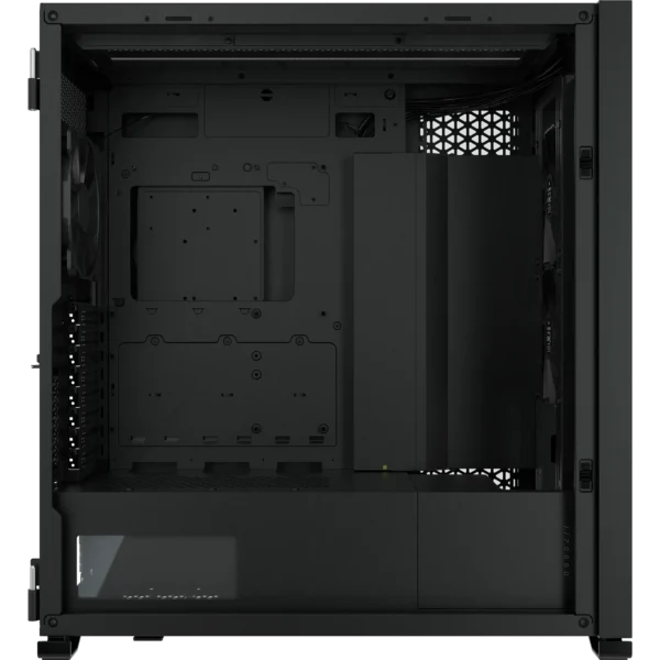 7000D Airflow Black Tempered Glass Mid-Tower; 6x 3.5'' |  4x 2.5'' Drive Bays ; 480mm Radiator Compatible; 3x140mm fan incl - Image 11