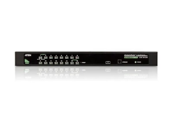 ATEN 16-Port PS/2-USB  VGA KVM Switch/Cascade/W/(US/EU/OUT) ADP. ATEN - Image 3