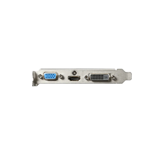 GIGABYTE Graphics nVidia GeForce® GT 710 2GB GDDR3 64Bit . 1x Dual-Link DVI-D; 1x HDMI; 1x VGA; Low Profile - Image 4