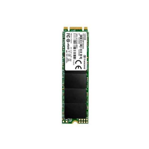 TRANSCEND 2TB MTE220S PCI-E GEN 3x4 NVMe M.2 2280 SSD 3D TLC with DRAM cache - 3500 MB/s Read 2900 MB/s Write - 4400 TBW - Image 2