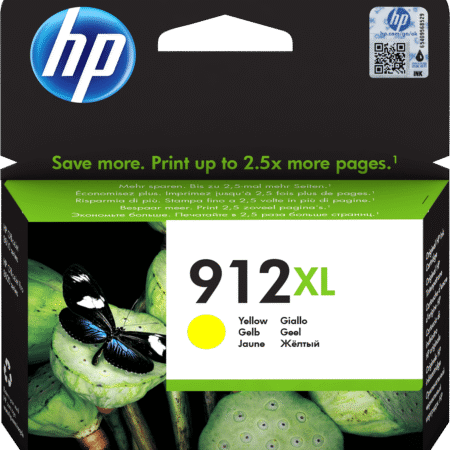 HP 912XL HIGH YIELD YELLOW ORIGINAL INK CARTRIDGE