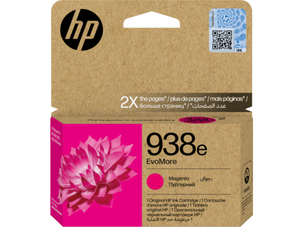 HP 938E EVOMORE MAGENTA ORIGINAL INK CARTRIDGE