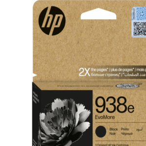 HP 938E EVOMORE BLACK ORIGINAL INK CARTRIDGE