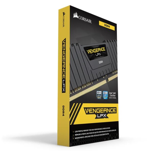 Corsair VENGEANCE® LPX 8GB (1 x 8GB) DDR4 DRAM 3000MHz C16 Memory Module16-20-20-38; 1.2V; Black - Image 8