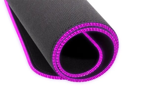 Cooler Master KeyBoard MP750 Medium Flexible RGB Mousepad; Smooth Surface; Thick RGB borders; Water Repellent Coating - Image 3