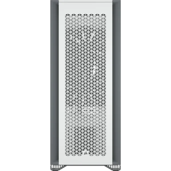 7000D Airflow White Tempered Glass Mid-Tower; 6x 3.5'' |  4x 2.5'' Drive Bays ; 480mm Radiator Compatible; 3x140mm fan incl - Image 2