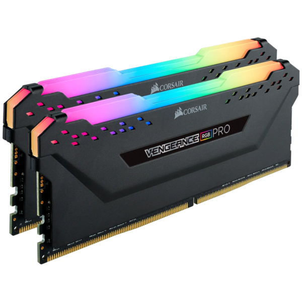 Corsair VENGEANCE® RGB PRO 16GB (2 x 8GB) DDR4 DRAM 3600MHz C18 Memory Kit; 18-22-22-42; 1.35V; Black. - Image 10