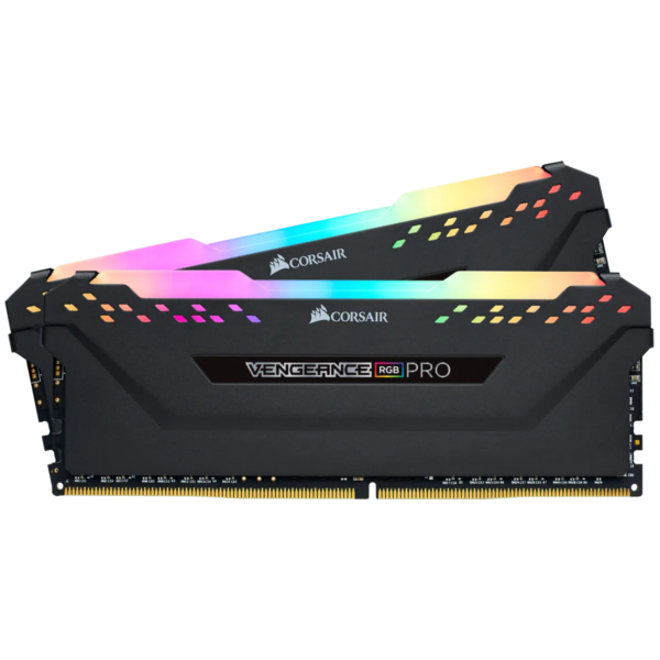 Corsair VENGEANCE® RGB PRO 16GB (2 x 8GB) DDR4 DRAM 3600MHz C18 Memory Kit; 18-22-22-42; 1.35V; Black. - Image 9