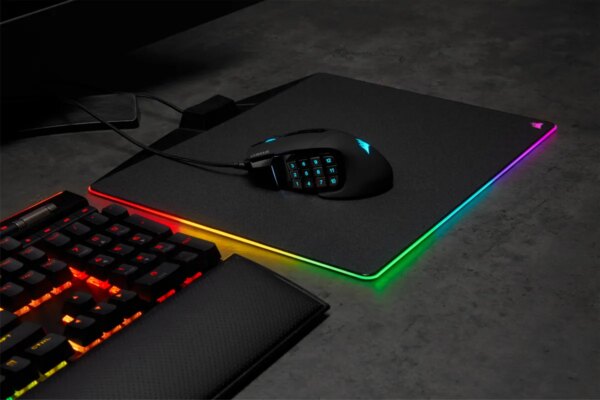 Corsair SCIMITAR ELITE RGB Optical MOBA/MMO Gaming Mouse; 18;000 DP; Black - Image 26