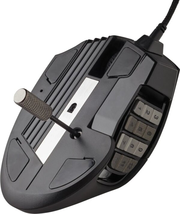 Corsair SCIMITAR ELITE RGB Optical MOBA/MMO Gaming Mouse; 18;000 DP; Black - Image 12