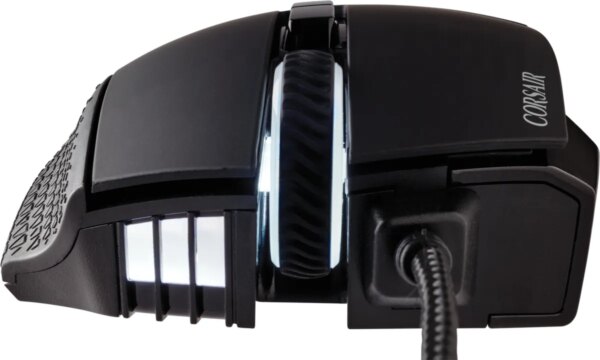 Corsair SCIMITAR ELITE RGB Optical MOBA/MMO Gaming Mouse; 18;000 DP; Black - Image 14