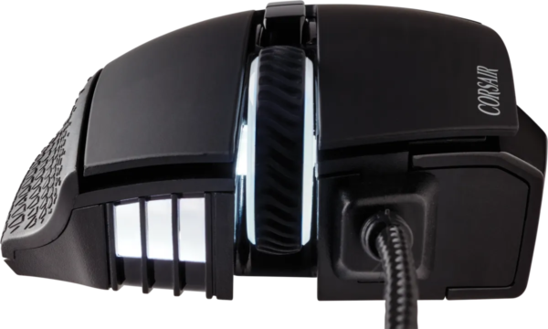 Corsair SCIMITAR ELITE RGB Optical MOBA/MMO Gaming Mouse; 18;000 DP; Black - Image 11