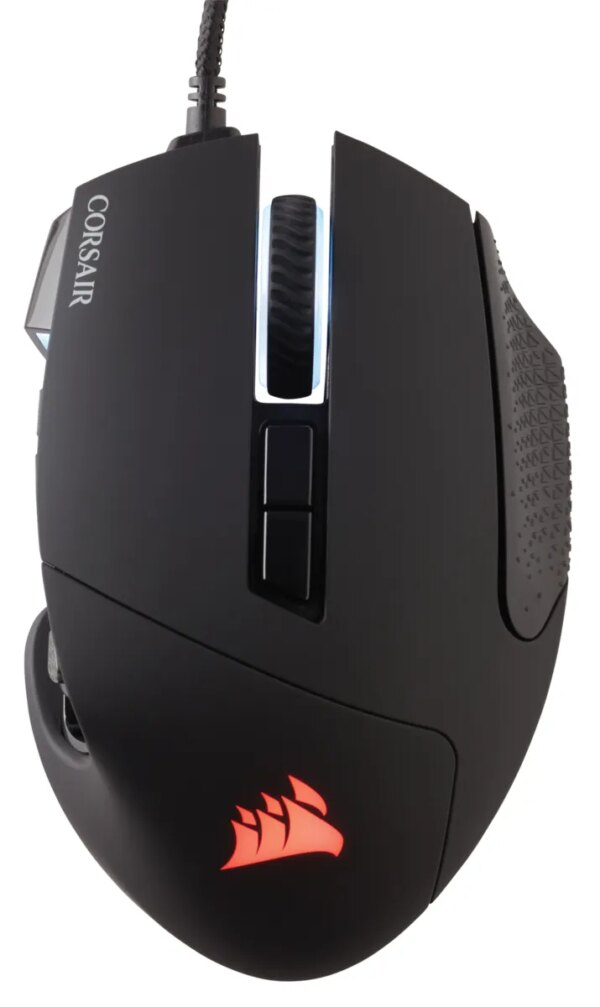 Corsair SCIMITAR ELITE RGB Optical MOBA/MMO Gaming Mouse; 18;000 DP; Black - Image 8