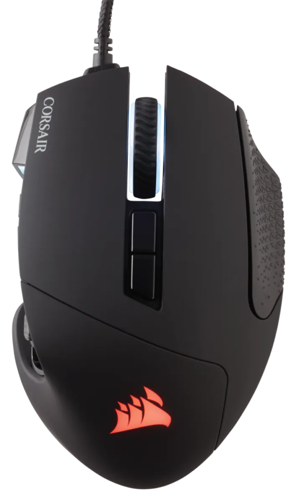 Corsair SCIMITAR ELITE RGB Optical MOBA/MMO Gaming Mouse; 18;000 DP; Black - Image 4