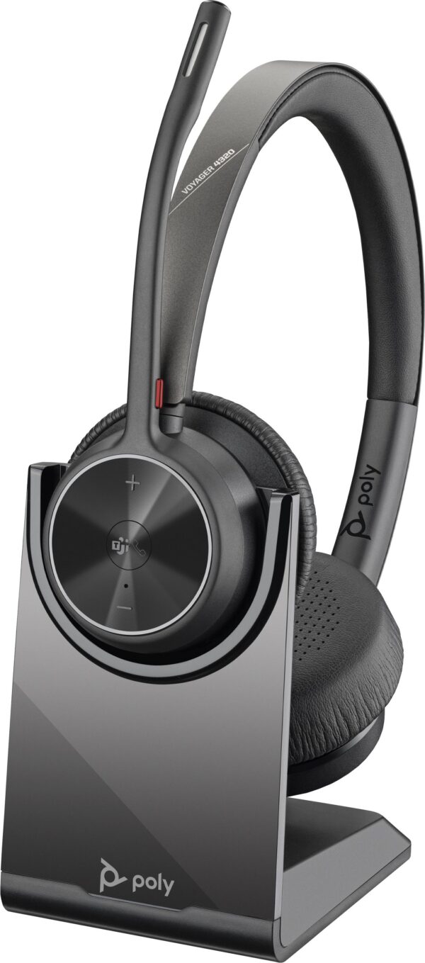 POLY VOYAGER 4320 BT USB-A CHARGESTAND BT700D NC HEADSET
