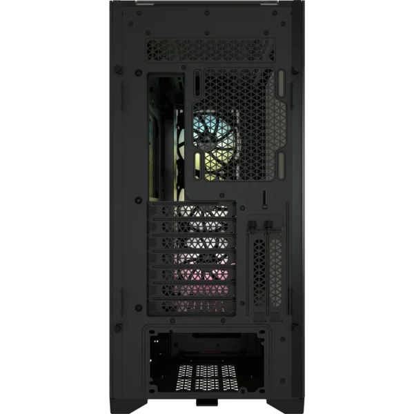 5000X RGB Black Tempered Glass Mid-Tower; 2x 3.5'' |  4x 2.5'' Drive Bays; Up to 360mm Radiator compatible; 3x 120mm fan incl - Image 42