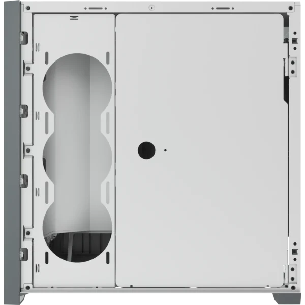 5000X RGB White Tempered Glass Mid-Tower; 2x 3.5'' |  4x 2.5'' Drive Bays; Up to 360mm Radiator compatible; 3x 120mm fan incl - Image 27