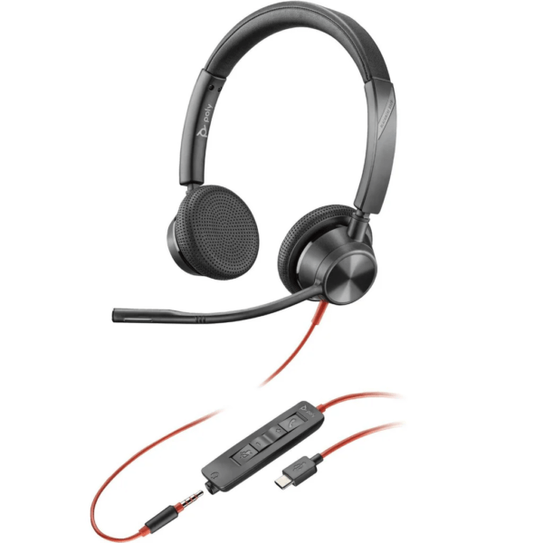 POLY BW 3325 USB-C HS +3.5MMP +USB-C/A