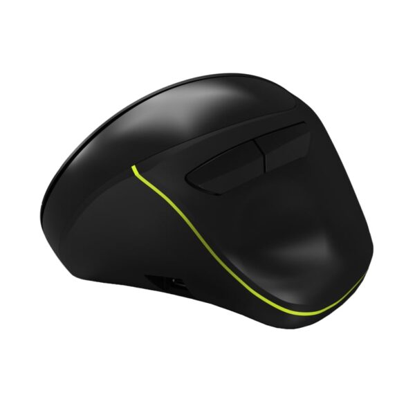 Port Connect Wireless Rechargeable Ergonoc Mouse Bluetooth_x000D_- Black - Image 4