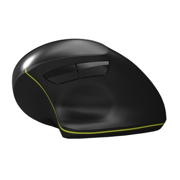 Port Connect Wireless Rechargeable Ergonoc Mouse Bluetooth_x000D_- Black - Image 5