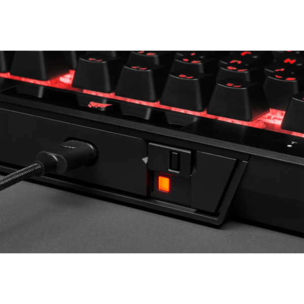 Corsair K70 RGB TKL Mechanical Gaming Keyboard; Backlit RGB LED; Cherry MX Speed Keyswitches; Black - Image 9