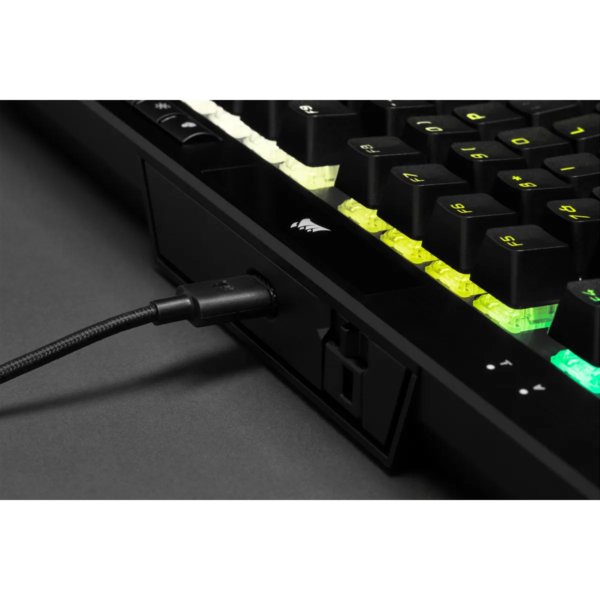 Corsair K70 RGB TKL Mechanical Gaming Keyboard; Backlit RGB LED; Cherry MX Speed Keyswitches; Black - Image 6