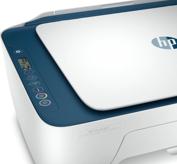 HP DeskJet IA Ultra 4828 AiO Printer A4 Ink; Print; copy; scan; wireless; 7.5 ppm (black) and 5.5 ppm (color). - Image 10
