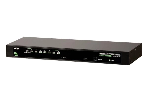 ATEN 8-Port PS/2-USB  VGA KVM Switch /Cascade/W/(US/EU/OUT) ADP. ATEN - Image 4