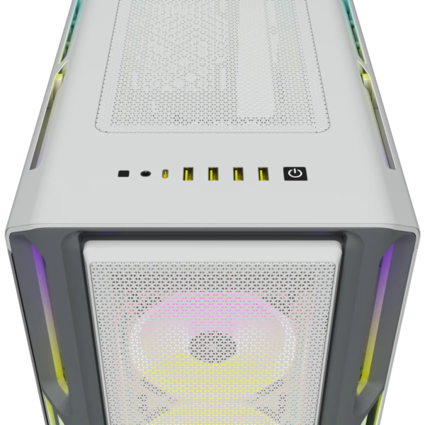 5000T RGB White Tempered Glass Mid-Tower; 2x 3.5'' |  4x 2.5'' Drive Bays; Up to 360mm Radiator compatible; 4x 120mm fan incl - Image 31