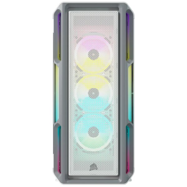 5000T RGB White Tempered Glass Mid-Tower; 2x 3.5'' |  4x 2.5'' Drive Bays; Up to 360mm Radiator compatible; 4x 120mm fan incl - Image 17