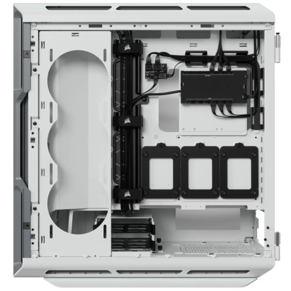 5000T RGB White Tempered Glass Mid-Tower; 2x 3.5'' |  4x 2.5'' Drive Bays; Up to 360mm Radiator compatible; 4x 120mm fan incl - Image 19