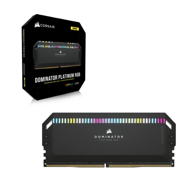 Corsair DOMINATOR PLATINUM RGB DDR5; 5200MHz 64GB 2x32GB DIMM; 40-40-40-77; 1.25V Intel XMP - Image 6