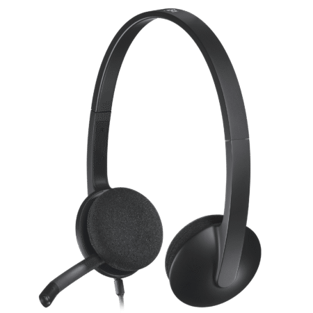 LOGITECH H340 USB HEADSET WITH NOISE CANCELLING MIC